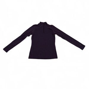 Smartwool - Deep Purple Merino Wool 1/4 Zip Top